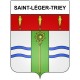 Saint-Léger-Triey 21 ville Stickers blason autocollant adhésif