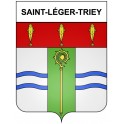 Saint-Léger-Triey 21 ville Stickers blason autocollant adhésif