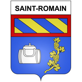 Saint-Romain 21 ville Stickers blason autocollant adhésif