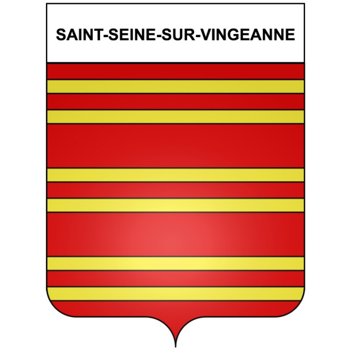 Saint-Seine-sur-Vingeanne 21 ville Stickers blason autocollant adhésif