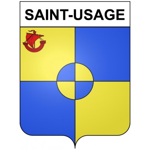 Saint-Usage 21 ville Stickers blason autocollant adhésif