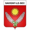 Savigny-le-Sec 21 ville Stickers blason autocollant adhésif