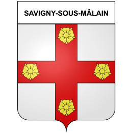 Savigny-sous-Mâlain 21 ville Stickers blason autocollant adhésif