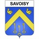 Savoisy 21 ville Stickers blason autocollant adhésif