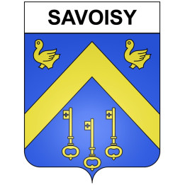 Savoisy 21 ville Stickers blason autocollant adhésif