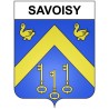 Savoisy 21 ville Stickers blason autocollant adhésif