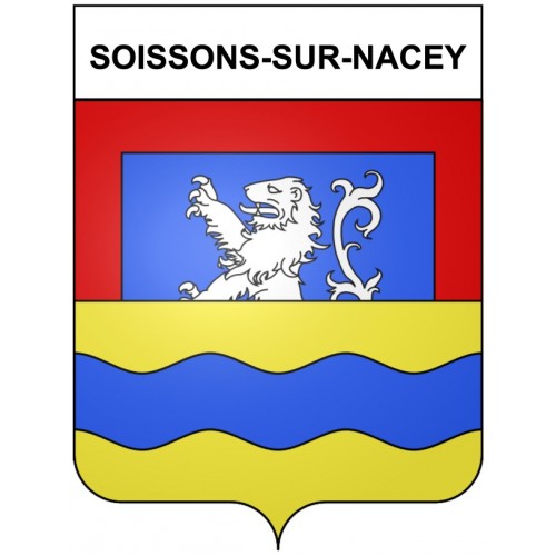 Pegatinas escudo de armas de Omps adhesivo de la etiqueta engomada