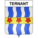 Ternant 21 ville Stickers blason autocollant adhésif