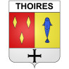 Thoires 21 ville Stickers blason autocollant adhésif
