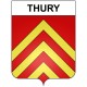 Thury 21 ville Stickers blason autocollant adhésif
