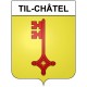 Til-Châtel 21 ville Stickers blason autocollant adhésif