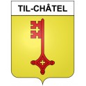 Til-Châtel 21 ville Stickers blason autocollant adhésif
