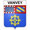 Vanvey 21 ville Stickers blason autocollant adhésif