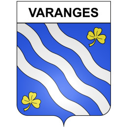 Varanges 21 ville Stickers blason autocollant adhésif
