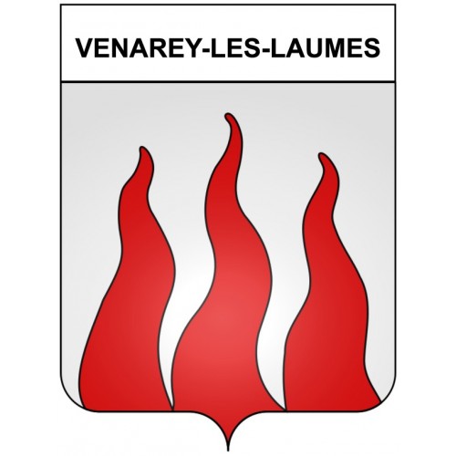 Venarey-les-Laumes 21 ville Stickers blason autocollant adhésif