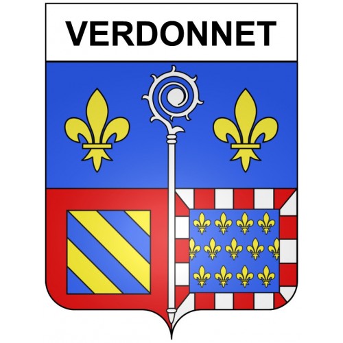 Verdonnet 21 ville Stickers blason autocollant adhésif