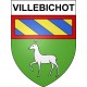 Villebichot 21 ville Stickers blason autocollant adhésif