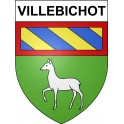 Villebichot 21 ville Stickers blason autocollant adhésif