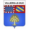 Villiers-le-Duc 21 ville Stickers blason autocollant adhésif