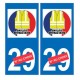 66 Cerdanya sticker sticker plate