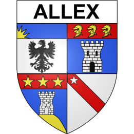 Omps Sticker wappen, gelsenkirchen, augsburg, klebender aufkleber