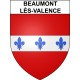 Beaumont-lès-Valence 26 ville Stickers blason autocollant adhésif
