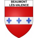 Beaumont-lès-Valence 26 ville Stickers blason autocollant adhésif