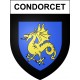 Condorcet 26 ville Stickers blason autocollant adhésif
