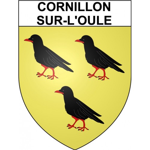Stickers coat of arms Omps adhesive sticker