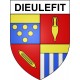 Dieulefit 26 ville Stickers blason autocollant adhésif