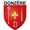 Donzère 26 ville Stickers blason autocollant adhésif