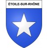 étoile-sur-Rhône 26 ville Stickers blason autocollant adhésif