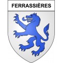 Ferrassières 26 ville Stickers blason autocollant adhésif