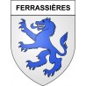 Ferrassières 26 ville Stickers blason autocollant adhésif