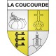 La Coucourde 26 ville Stickers blason autocollant adhésif