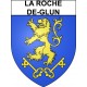 La Roche-de-Glun 26 ville Stickers blason autocollant adhésif