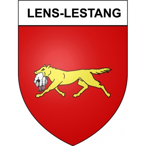 Lens-Lestang 26 ville Stickers blason autocollant adhésif