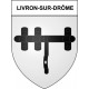 livron-sur-drome 26 ville Stickers blason autocollant adhésif