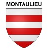 Montaulieu 26 ville Stickers blason autocollant adhésif