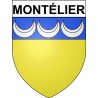 montelier 26 ville Stickers blason autocollant adhésif