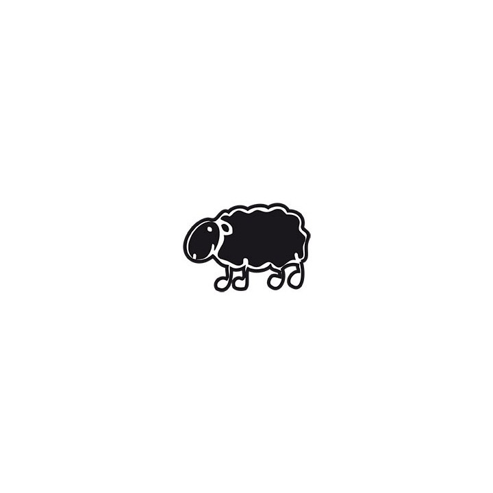 mouton basque autocollant voiture