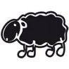 mouton basque autocollant voiture
