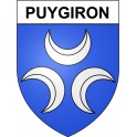 Puygiron 26 ville Stickers blason autocollant adhésif