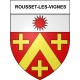Rousset-les-Vignes 26 ville Stickers blason autocollant adhésif