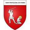 Saint-Pantaléon-les-Vignes 26 ville Stickers blason autocollant adhésif