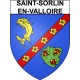 Saint-Sorlin-en-Valloire 26 ville Stickers blason autocollant adhésif