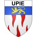 Adesivi stemma Upie adesivo