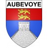 Aubevoye 27 ville Stickers blason autocollant adhésif
