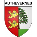 Authevernes 27 ville Stickers blason autocollant adhésif