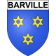 Barville 27 ville Stickers blason autocollant adhésif